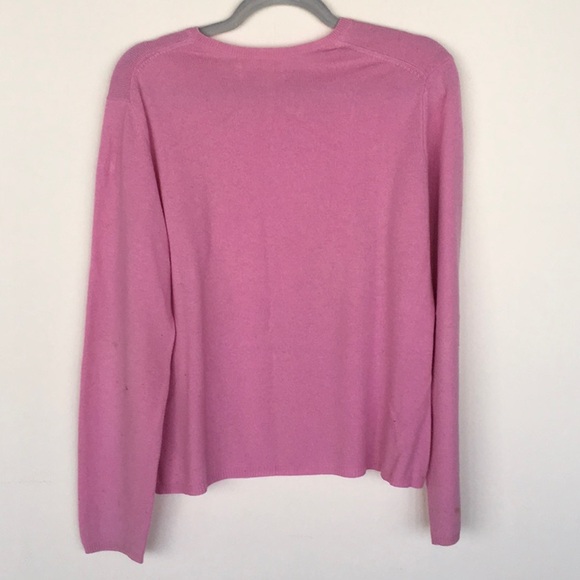 Light Pink Cashmere Sweater - Picture 3 of 3